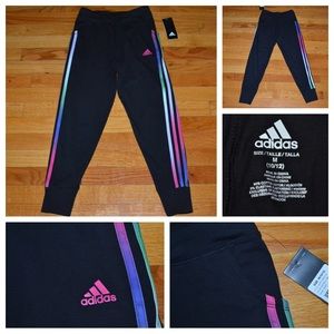 Youth girls Adidas leggings, size M 10/12